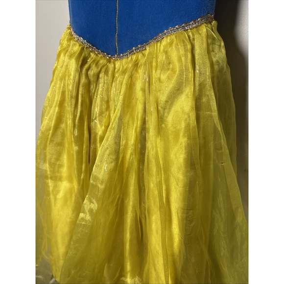 Snow White Disney Costume Toddler Dress With Velour Top, 3T - Picture 3 of 9